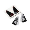 Tail light housing (2)/ lens (2)/ dec als (left & right)