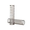 Springs, shock (natural finish) (GTS) (0.30 rate, white stripe) (2)
