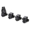 Axle mount set (complete) (front & re ar) (for suspension links)