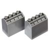 Oil bottles, grey (2)