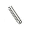 Body, GTR shock, 64mm, silver aluminu m (front, threaded)