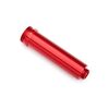 Body, GTR shock, 64mm, aluminum (red- anodized) (front, no threads)