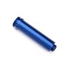 Body, GTR shock, 64mm, aluminum (blue -anodized) (front, no threads)