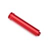 Body, GTR shock, 77mm, aluminum (red- anodized) (rear, no threads)