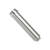 Body, GTR shock, 77mm, silver aluminu m (rear, no threads)