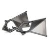 Mounts, suspension arm, upper (front) (left & right) (satin black chrome-p lated)