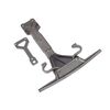 Skidplate, front (plastic)/ support p late (steel)