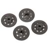 Wheel hubs, hex (disc brake rotors) ( 4)