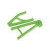 Suspension arms, green, rear (left), heavy duty, adjustable wheelbase (upp er (1)/ lower (1))