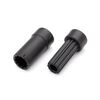 Half shafts, center (internal splined , extra short (1)/ external splined, extra short (1)) (plastic parts only)