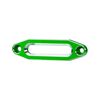 Fairlead, winch, aluminum (green-anod ized) (use with front bumpers #8865, 8866, 8867, 8869, or 9224)