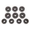 Tension wheels (6)/ road wheels (4)