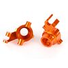 Steering blocks, 6061-T6 aluminum (or ange-anodized), left & right