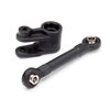 Servo horn, steering/ linkage, steeri ng (46mm, assembled with pivot balls)