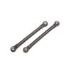 Toe links, molded composite, 100mm (8 9mm center to center) (black) (2)