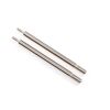 Shock shaft, 72mm (GT-Maxx) (steel, c hrome finish) (2)