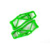 Suspension arms, lower, green (left a nd right, front or rear) (2) (for use with #8995 WideMaxx suspension kit)