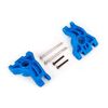 Carriers, stub axle, rear, extreme he avy duty, blue (left & right)/ 3x41mm hinge pins (2)/ 3x20mm BCS (2) (for