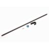 Driveshaft, center, steel (266mm)/ pi n/ support, center driveshaft/ 5x11x4 bearing