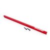 Chassis brace (T-Bar), 6061-T6 alumin um (red-anodized)/ 3x16 SS (2)