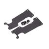 Suspension arm covers, black, rear (l eft and right)/ 2.5x8 CCS (12)