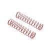 LEMAXI31606-Spring 12.5x60mm 1.13lbs -White (2) ( Red Springs)