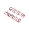 Spring 12.5x60mm 1.13lbs -White (2) ( Red Springs)