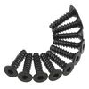 AXA466 Hex Socket Tap Flat Head M3x12 mm Black (10)