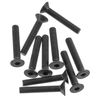 AXA148 Hex Socket Flat Head M3x18mm B lack (10)