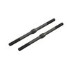 Steel Turnbuckle M4x85mm Black (2)