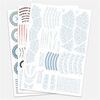Star Trek U.S.S. Excelsior Aztec Decal Set