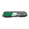 SNCF locomotive diesel CC 72067 FRET Ep.VI