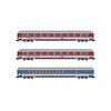 DB AG 3 Wagons de train de voyageurs Rollende Raststätte Ep.V