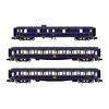 CIWL 3 voitures Train Bleu fourgon+2x Lx Set 1Ep. III