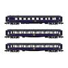 CIWL 3 voitures Train Bleu WR + 2x Lx Set 2Ep. III