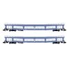 DR 2 Wagon de chargement de voitures DDm 916 bleu EpIV