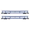 DB AG 2 Wagon de chargement de voitures DDm 916 bleu Ep.VI