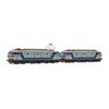 FS 2 locomotives électriques E.633 200 bleues/grises Ep. IV-V DCS