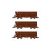 DB AG 3 Wagons à déchargement automatique Fals 164 brun Ep V