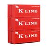 Lot de 3 conteneurs 20 K-Line