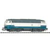 Locomotive diesel BR 218 DB beige-bleu IV + DSS 8 p&ocirc;les