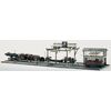 Atelier de ferraille de locomotives