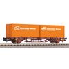 Wagon porte-conteneurs 2x20' ÖBB Gebr.Weiss Ep.V