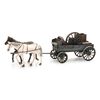 Wagon plat avec chargement