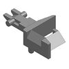 Tête d'attelage standard NEM 357 (4 pièces)