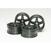 ARW10.51263-Twin 5-Spoke Wheels 4pcs black (26mm / +4)