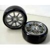 ARW10.54022-Metal Plated Mesh Wheel w Drifttech Tires