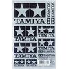 TAMIYA Logo Sticker silber