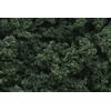 Flocons de feuillage vert foncé