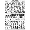 Chiffres+ lettres noirs